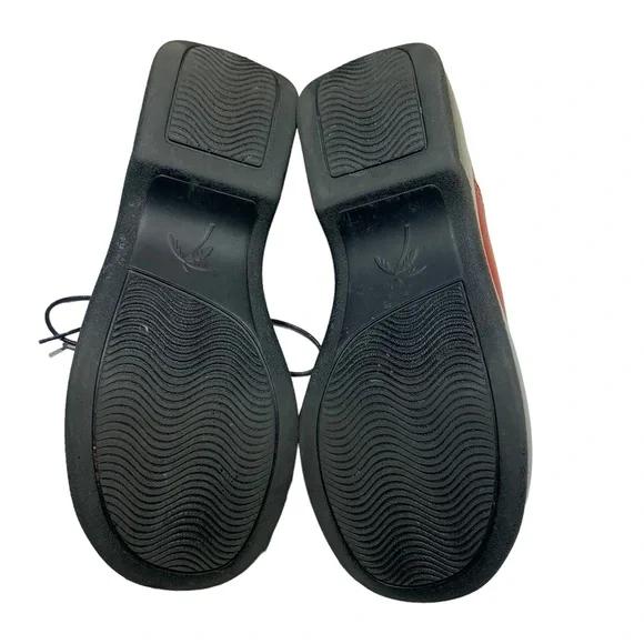 Dromedaris Red Oxfords Anti-Skid Outsoles with Rocker Bottoms Size US 7 - Picture 6 of 10